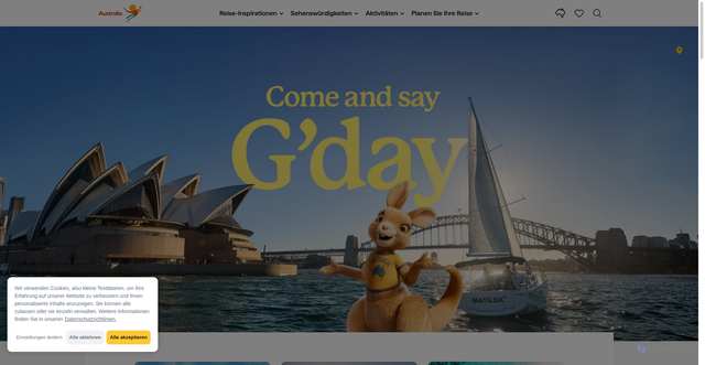 Security scan screenshot of https://www.australia.com