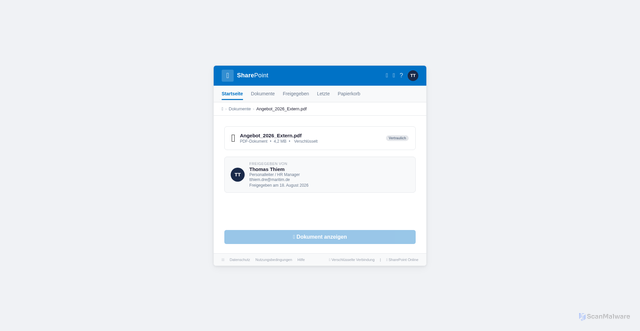 Security scan screenshot of https://mari-tim.pages.dev/
