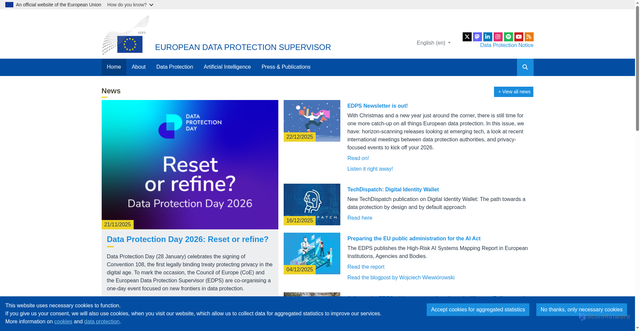Security scan screenshot of https://www.edps.europa.eu/_en