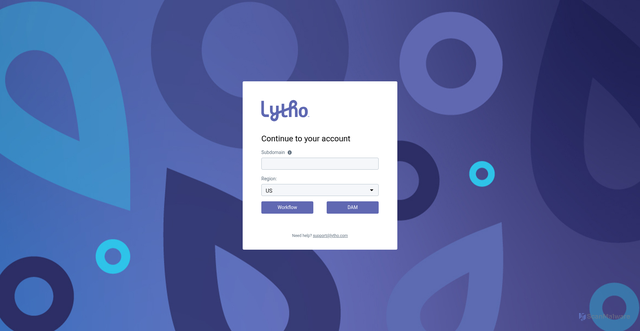 Security scan screenshot of https://login.lytho.com