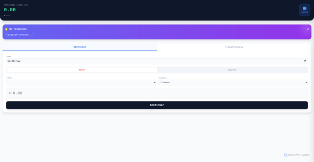 Security scan screenshot of https://finanzaspro-wv2xhidj7i.edgeone.app/