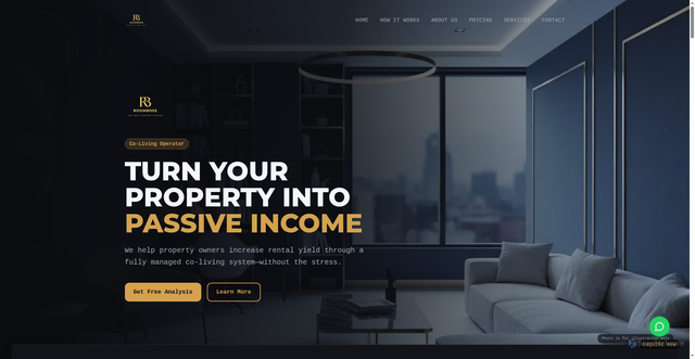 Security scan screenshot of https://roombossliving.com/