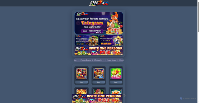 Security scan screenshot of https://grandparipromo.com/m2m4m2fh