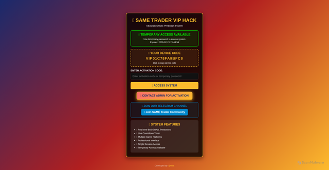 Security scan screenshot of https://samevai09-jyryb1pcwe.edgeone.app/