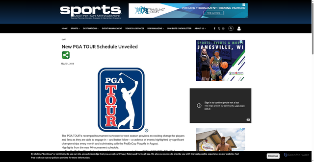Security scan screenshot of https://www.sportsdestinations.com/sports/golf/news/new-pga-tour-schedule-unveiled-14902