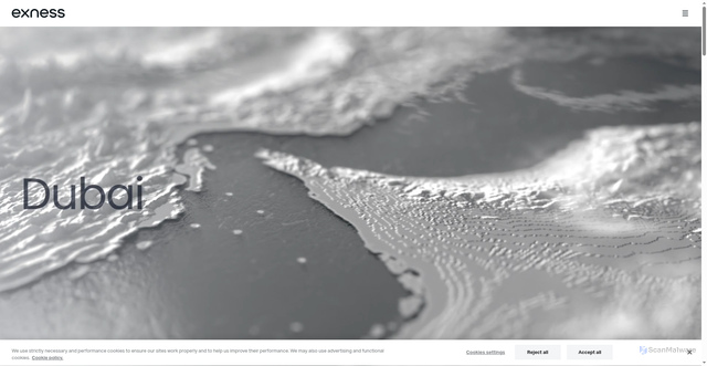 Security scan screenshot of https://extrade.direct