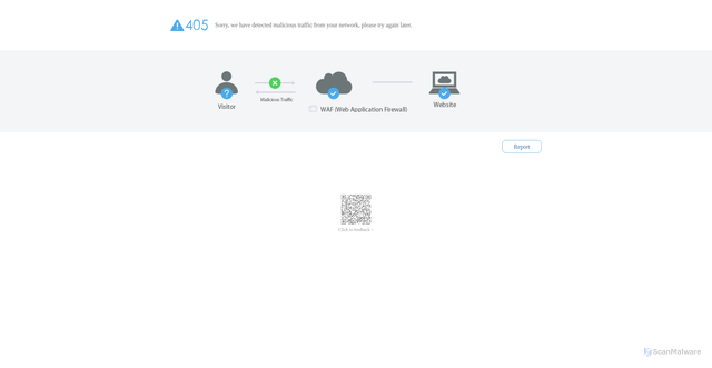 Security scan screenshot of https://vt.quark.cn