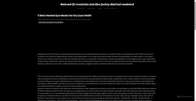 Security scan screenshot of https://zonafocussphere-dpogm5ytwecp.edgeone.app/11-best-heated-eye-masks-for-dry-eyes-relief.html