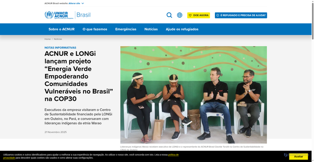 Security scan screenshot of https://www.acnur.org/br/noticias/notas-informativas/acnur-e-longi-lancam-projeto-energia-verde-empoderando-comunidades