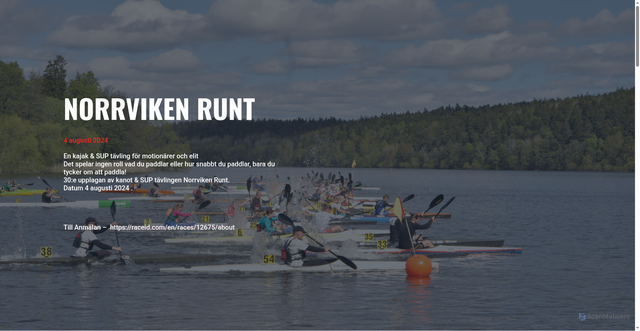 Security scan screenshot of https://norrvikenrunt.se