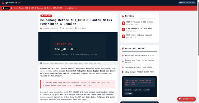 Security scan screenshot of https://beritanasution-bdejg7ttgw.edgeone.app/