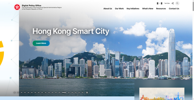 Security scan screenshot of https://digitalpolicy.gov.hk