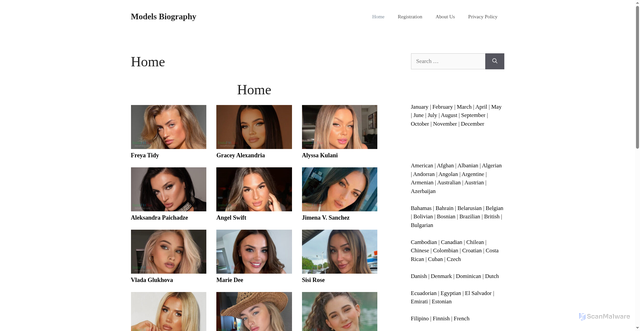 Security scan screenshot of https://instafitbio.com