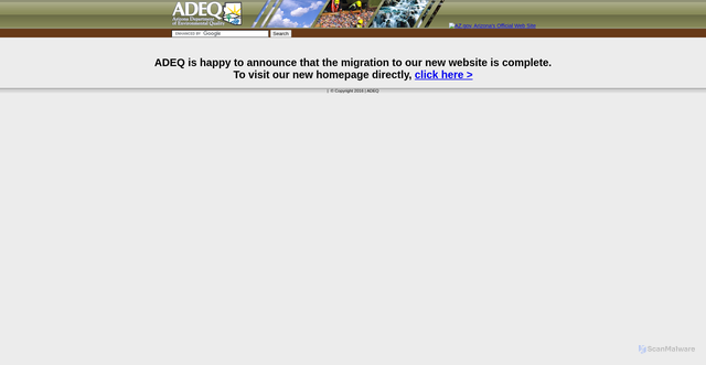 Security scan screenshot of https://azenvirokids.gov/