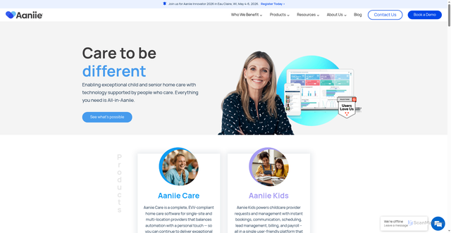 Security scan screenshot of https://smartcaresoftware.com