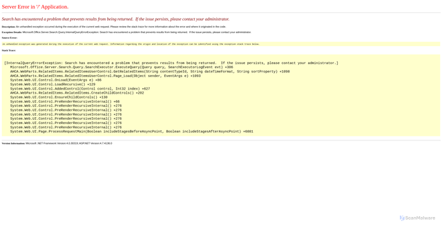 Security scan screenshot of https://www.ahcancal.org/News-and-Communications/Blog/Pages/Congress-Ends-Government-Shutdown.aspx