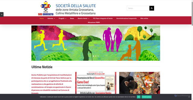 Security scan screenshot of https://www.coesoareagr.it/