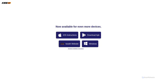 Security scan screenshot of https://load.kisskh.co