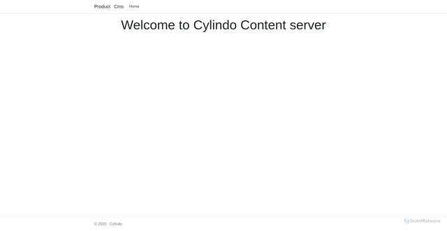 Security scan screenshot of https://content.cylindo.com/
