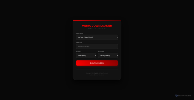 Security scan screenshot of https://media-dn-fathan-u8pv4ao0ga.edgeone.dev/