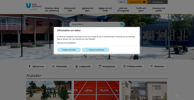 Security scan screenshot of https://kil.se/