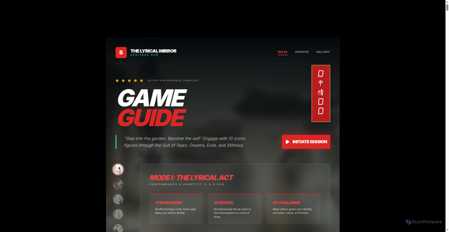 Security scan screenshot of https://thelyricalmirrorbybcys-7kmw4rzho7.edgeone.dev/