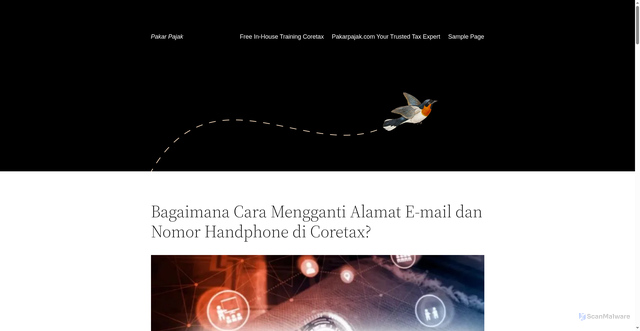Security scan screenshot of http://pakarpajak.com.cita.or.id/