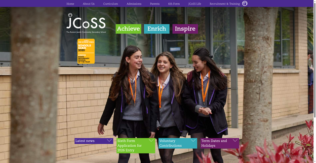 Security scan screenshot of https://jcoss.org/