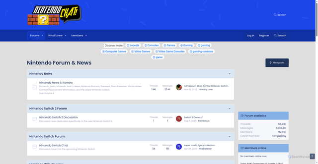 Security scan screenshot of https://wiichat.com