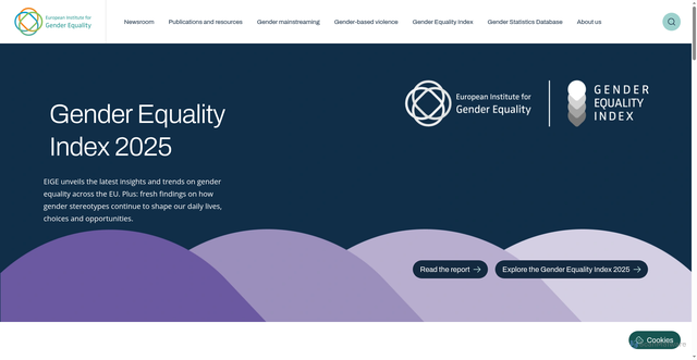 Security scan screenshot of https://eige.europa.eu/