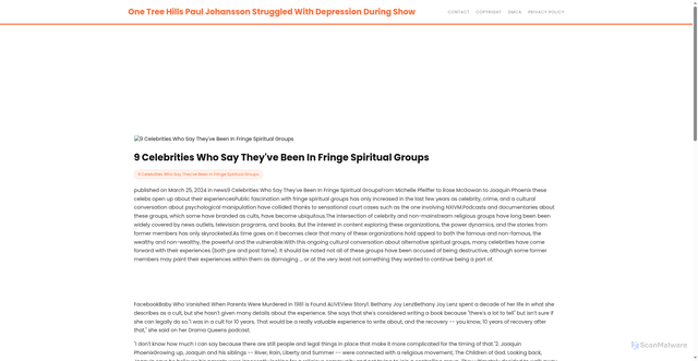 Security scan screenshot of https://fmwalablog-21b339df1e-dpe89j2icdtr.edgeone.dev/9-celebrities-who-say-theyve-been-in-fringe-spiritual-groups.html
