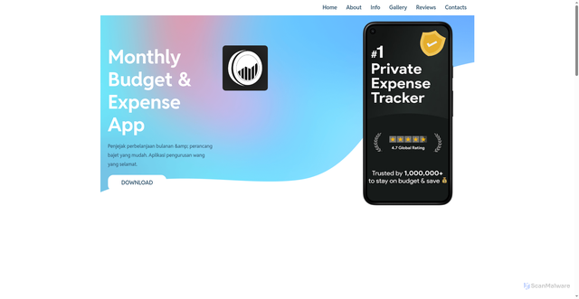 Security scan screenshot of https://mightshining.shop/