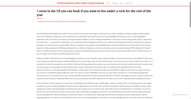 Security scan screenshot of https://sinardjajacannhugo-k77wcra0vq.edgeone.app/12307-7-caves-in-the-us-you-can-book-if-you-want-to-live-under-a-rock-for-the-rest-of-the-year.html