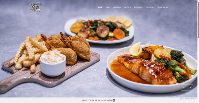 Security scan screenshot of https://mid-atlanticseafood.com