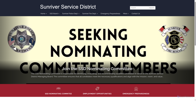 Security scan screenshot of https://www.sunriversdor.gov/