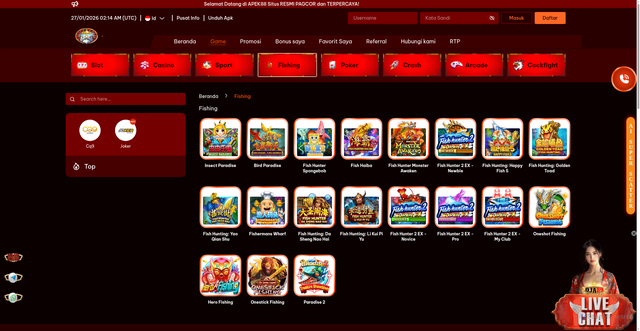 Security scan screenshot of https://apek88-apk2.com/games/fishing