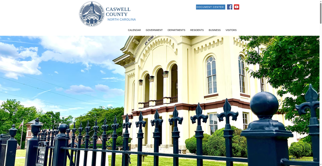 Security scan screenshot of https://www.caswellcountync.gov/