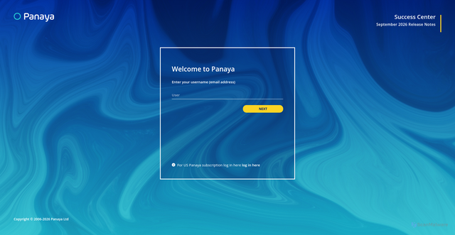 Security scan screenshot of https://emea.panaya.com