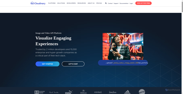 Security scan screenshot of https://bmedia.castingnetworks.com