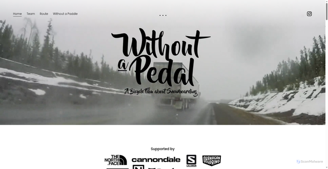 Security scan screenshot of https://www.withoutapedal.com/