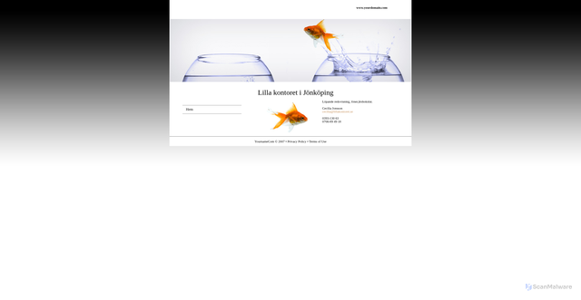 Security scan screenshot of https://lillakontoret.se