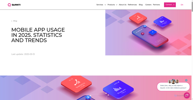 Security scan screenshot of https://www.quanti.cz/en/blog/vyuzivani-mobilnich-aplikaci-v-roce-2025#:~:text=The%202025%20data%20confirms%20that=2Cadvantage%20in%20the%20digital%20era