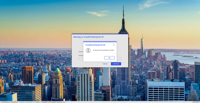 Security scan screenshot of https://insu571.appliedepic.com