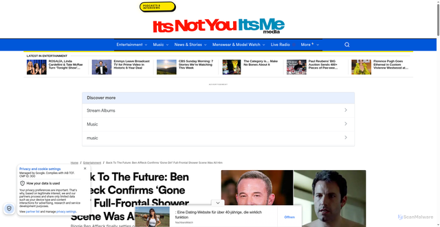 Security scan screenshot of https://itsnotyouitsme.org/back-to-the-future-biggie-ben-affleck-confirms-full-frontal-in-gone-girl-shower-scene-is-all-him/