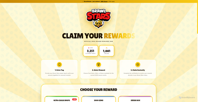 Security scan screenshot of https://brawlersmake.netlify.app/