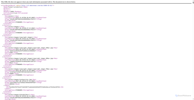 Security scan screenshot of https://dqm0pnlwcddhp.cloudfront.net/