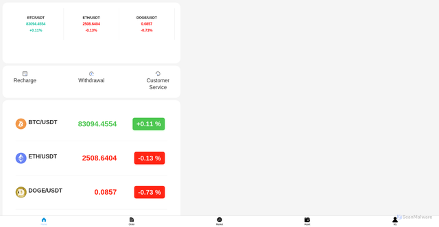 Security scan screenshot of https://dovra.top/