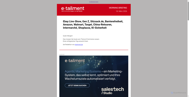 Security scan screenshot of https://r.brevo.etailment.de/mk/mr/sh/1t6AVsd2XFnIGDWTUguTiR1WDvs0MY/N_DcUKJKt1LK