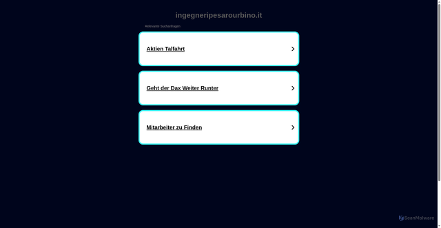 Security scan screenshot of https://www.ingegneripesarourbino.it/