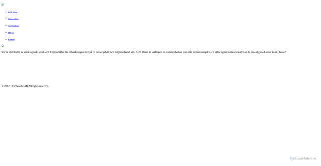 Security scan screenshot of https://032.se